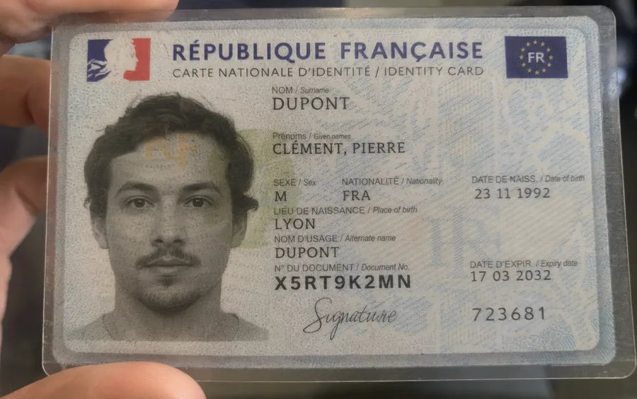 Carte d'identité